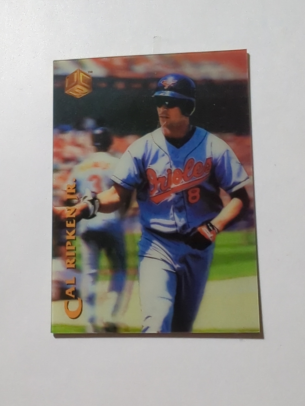 Cal Ripken Jr. 1993:Baseball Card - Orioles Blue/Orange Jersey Card #123